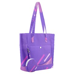 Colorful Labstract Wallpaper Theme Everyday Shoulder Bag With Pouch Bag by Apen