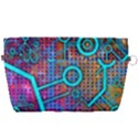 Abstract Tech Galaxy Design Handbag Organizer View2