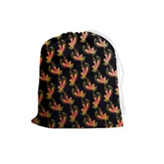 Regal Eagle Pattern Drawstring Pouch (large) by ExtraAwesomeSauce