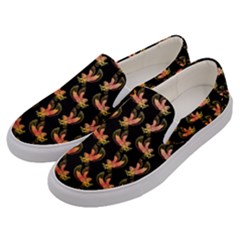 Regal Eagle Pattern Men s Canvas Slip Ons by ExtraAwesomeSauce