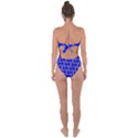 Eye of Horus Pattern Tie Back One Piece Swimsuit View2