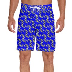 Eye Of Horus Pattern Men s Beach Shorts by ExtraAwesomeSauce