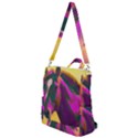 Vibrant Abstract Equine Art Crossbody Backpack View1