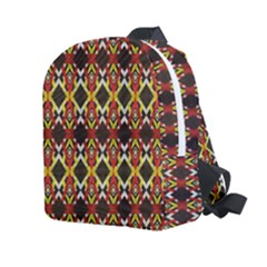 Colorful Geometric Pattern Design Kids  Age 2-4 Lightweight Preschool Backpack by ExtraAwesomeSauce