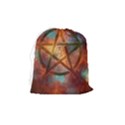 Enchanted Nebula Pentagram Art Drawstring Pouch (Medium) View2