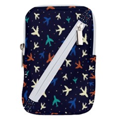 Blue Sky Airplanes Planes Belt Pouch Bag (large) by ConteMonfrey