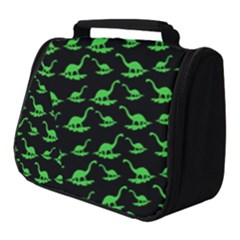 Green Neon Dinos Full Print Travel Pouch (small) by ConteMonfrey