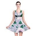 Flowers Petals Blossom Flora Reversible Skater Dress View1