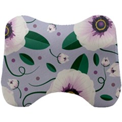 Flowers Petals Blossom Flora Head Support Cushion by Apenda