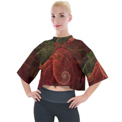  Falupadupe Mock Neck T-shirt by geonetique