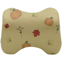 Halloween Fall Pattern Head Support Cushion by Apenda