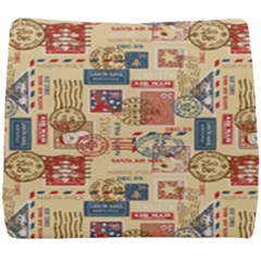 Letters Writing Paper Text Pattern Seat Cushion by Apenda