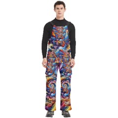 Dynamic Color Vortex Men s Side Zip Front Pouch Ski And Snowboard Bib Pants	 by ExtraAwesomeSauce