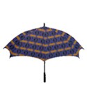 Bitcoin Logo Pattern Golf Umbrellas View3