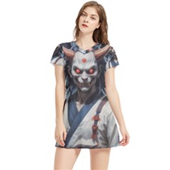 Demon Samurai Women s Sports Skirt by AwesomeSauce