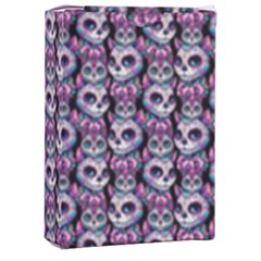 Sugar Skull Cat Pattern Playing Cards Single Design (rectangle) With Custom Box by ExtraAwesomeSauce