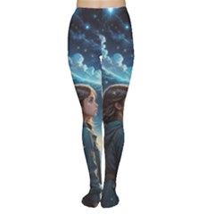 Enchanting Fantasy Night Sky Scene Tights by ExtraAwesomeSauce