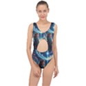 Enchanting Fantasy Night Sky Scene Center Cut Out Swimsuit View1