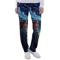 Enchanting Fantasy Night Sky Scene Women s Casual Pants by ExtraAwesomeSauce