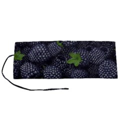 Blackberry Fruit, Fruit Roll Up Canvas Pencil Holder (s) by kyorashop23