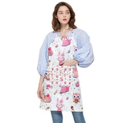 Pink Woodland Animals, Koteto Pocket Apron by kyorashop23