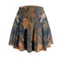 Seamless Pattern Patterns Leaves Vintage Mini Flare Skirt View2