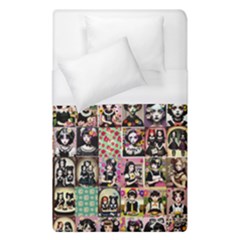 Spanish Gothic Girls Pattern Duvet Cover (single Size) by violetheavensky