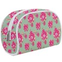 Retro 1880s Flowers Pattern 11 Make Up Case (Large) View1