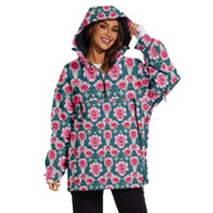 Retro 1880s Flowers Pattern 22 Women s Ski And Snowboard Waterproof Breathable Jacket by violetheavensky