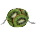 Kiwi Texture, Background With Kiwi, Fruits, Kiwi Drawstring Bucket Bag View3