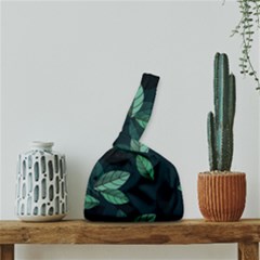 Foliage Japanese Wrist Knot Bag by HermanTelo