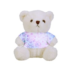 Digital Art Artwork Abstract Pink Purple Full Print Tee For Cuddly Teddy Bear by Dutashop