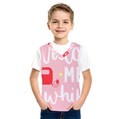 Watch Me Whip  Kids  Basketball Tank Top by ConteMonfrey