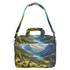 Forest Landscape Nature Trees Macbook Pro 15  Shoulder Laptop Bag by Salmanaz77