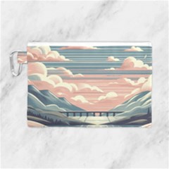 Artwork Painting Sculpture Nature Canvas Cosmetic Bag (large) by Salmanaz77