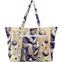 Thinker Sculpture Design Geometric Simple Shoulder Bag View3