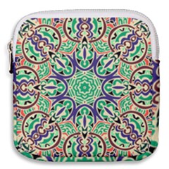 Cold Colors Mandala   Mini Square Pouch by ConteMonfrey