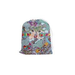 Supersonicangeldream Drawstring Pouch (small) by chellerayartisans