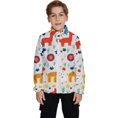 Pet Animal 03 Kids  High Neck Windbreaker by myclothy