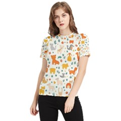 Pet Animal 04 Women s Short Sleeve Rash Guard by myclothy