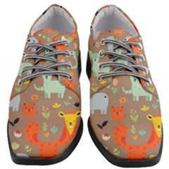 Pet Animal 05 Women Heeled Oxford Shoes by myclothy