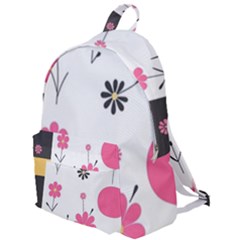  Minimalist Pattern With Simple Lines,flower And Shapes, Creating A Clean And Modern The Plain Backpack by myclothy