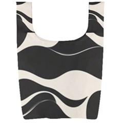 A Minimalist Pattern With Simple Lines And Shapes, Creating A Clean And Modern Aesthetic 06 Foldable Shopping Bag by myclothy