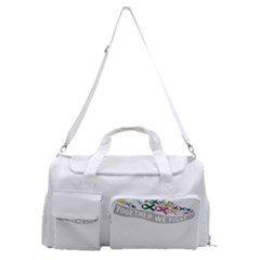 20250102 085528 Sports Gym Duffle Bag With Shoe Compartment by ShopIQ7shop