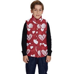 Valentine Kid s Button Up Puffer Vest by pollyparadiseartshop