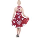 Valentine Halter Party Swing Dress  View2