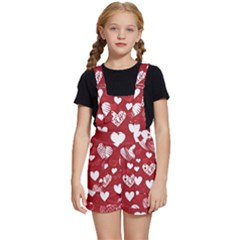 Valentine Kids  Short Overalls by pollyparadiseartshop