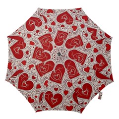 Be My Valentine Hook Handle Umbrellas (medium) by pollyparadiseartshop