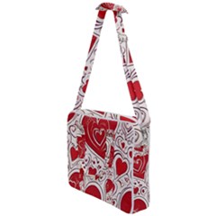 Be My Valentine Cross Body Office Bag by pollyparadiseartshop