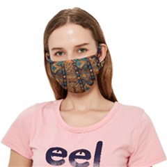Tribal Chic Crease Cloth Face Mask (adult) by pollyparadiseartshop